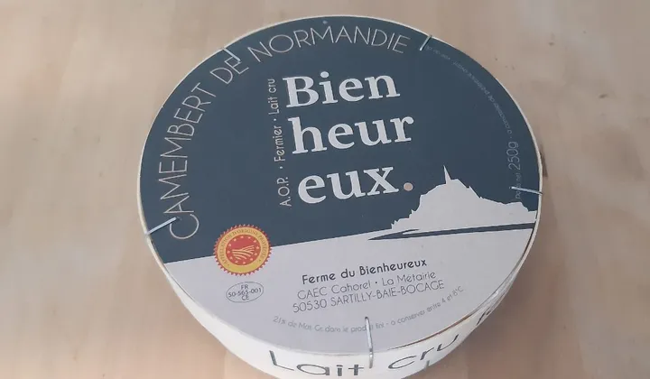 Illustration du rappel ALERTE : camembert de normandie aop bienheureux - contamination à la listeria