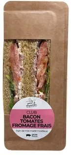 Illustration du rappel ALERTE : club bacon tomate fromage frais (sandwich) - détection listeria dans l'environnement chez le fabricant
