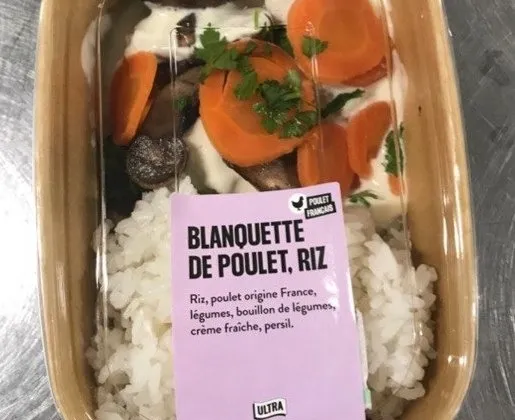 Illustration du rappel ⚠️ ALERTE : Blanquette de poulet et riz French Kitchen rappelés - risque de listéria