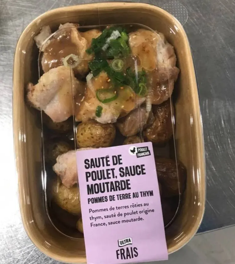 Illustration du rappel ⚠️ ALERTE : Sauté de poulet French Kitchen rappelé - risque de listéria
