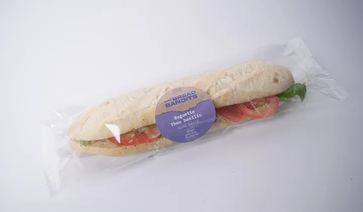 Illustration du rappel ⚠️ ALERTE : Baguette Thon Basilic The Bread Bandits - risque de contamination à la listéria