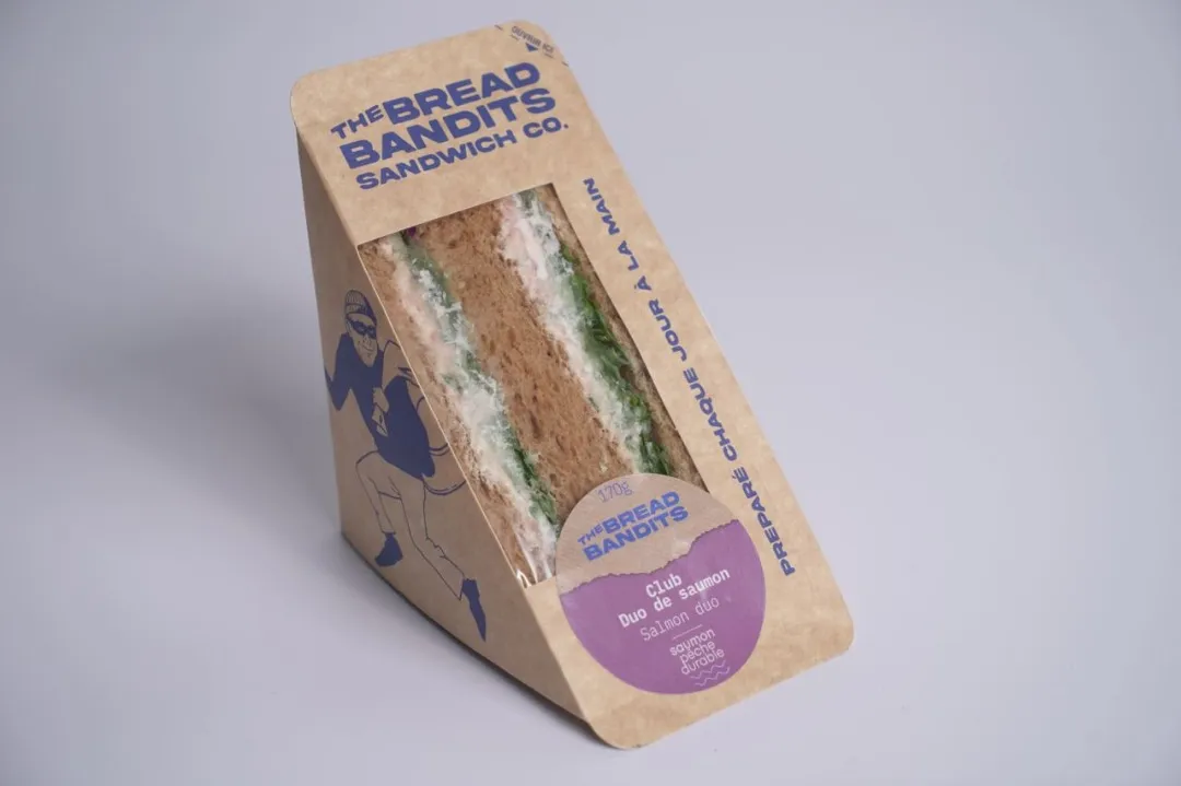 Illustration du rappel 🚨 ALERTE : Club Saumon Duo The Bread Bandits - risque de contamination à la listéria