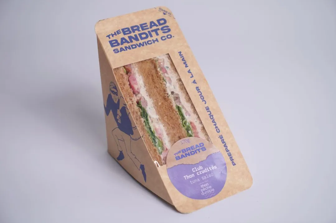 Illustration du rappel ⚠️ ALERTE : Sandwichs 'Club Thon Crudités' The Bread Bandits - risque de contamination à la listéria
