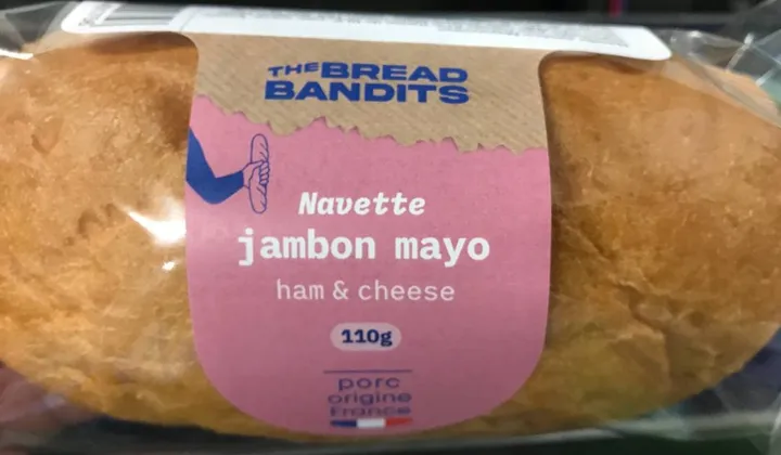 Illustration du rappel ⚠️ ALERTE : Navettes Jambon-Mayo The Bread Bandits - risque de contamination à la listéria
