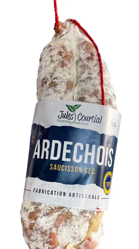 Illustration du rappel 🚨 ALERTE : Saucisson de l'Ardèche IGP Jules Courtial - suspicion de listéria